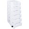 Really Useful Slimline 6 Drawer Storage Tower 3.5L Clear