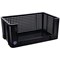 Really Useful Open Fronted Crate 64 Litre Black 64OFC-BK