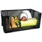 Really Useful Open Fronted Crate 64 Litre Black 64OFC-BK