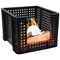 Really Useful Open Fronted Crate 35 Litre Black 35OFC-BK