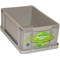 Really Useful Recycled Storage Box, 9 Litre, Grey