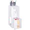 Really Useful Slimline 2 Drawer Storage Tower 11.5L Clear