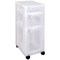 Really Useful Slimline 3 Drawer Storage Tower Clear