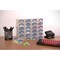 Really Useful 24 Compartment Organiser Box 0.07L Clear