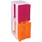 Really Useful Slimline 2 Drw Storage Tower 11.5L Clr/Ast