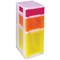 Really Useful Slimline 3 Drawer Storage Tower Clear/Ast