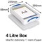Really Useful Storage Box, 4 Litre, Clear