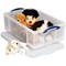 Really Useful Storage Box, 50 Litre, Clear