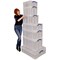 Really Useful Storage Box, 42 Litre, Clear