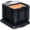 Really Useful Storage Box, 35 Litre, Black