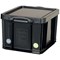 Really Useful Storage Box, 35 Litre, Black