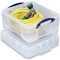 Really Useful Storage Box, 18 Litre, Clear