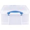 Really Useful Storage Box, 18 Litre, Clear