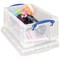 Really Useful Storage Box, 9 Litre, Clear