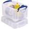 Really Useful Storage Box, 3 Litre, Clear