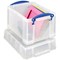 Really Useful Storage Box, 3 Litre, Clear