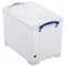 Really Useful Storage Box, 19 Litre, Clear
