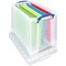 Really Useful Storage Box, 19 Litre, Clear