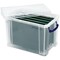Really Useful Storage Box, 24 Litre, Clear