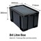 Really Useful Storage Box, 84 Litre, Black