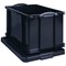 Really Useful Storage Box, 84 Litre, Black