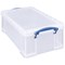 Really Useful Storage Box, 12 Litre, Clear