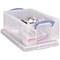 Really Useful Storage Box, 12 Litre, Clear