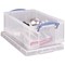 Really Useful Storage Box, 12 Litre, Clear
