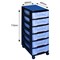 Really Useful Storage Towers, 42 Litre, Black & Clear