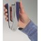 Rexel Centor Half Strip Stapler, Capacity 25 Sheets, Blue and Grey Rexel Centor Half Strip Stapler, Capacity 25 Sheets, Blue and Grey