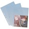 Rexel A4 Nyrex Heavy-duty Punched Pockets, 115 Micron, Top & Side Opening, Pack of 25