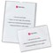 Rexel Polypropylene Card Holder, Wipe-clean, Top-opening, A4, Pack of 25