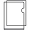 Rexel A4 Cut Flush Folders, Clear, Pack of 100