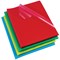 Rexel A4 Cut Flush Folders, Assorted, Pack of 100