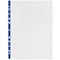 Rexel A4 Nyrex Reinforced Punched Pockets, 75 Micron, Top Opening, Pack of 25