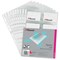 Rexel A4 Nyrex Business Card Pockets, A4, Pack of 10