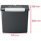 Rexel Momentum S206 P-2 Strip-Cut Shredder, 9 Litres