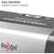 Rexel Momentum X406 P-4 Cross-Cut Shredder, 15 Litres