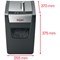 Rexel Momentum X410-SL Slimline P-4 Cross-Cut Shredder, 23 Litres