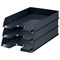 Rexel Choices Self-stacking Letter Tray, Black