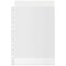 Rexel A4 Recycled Punched Pockets, 70 Micron, Top Opening, Pack of 100