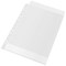 Rexel A4 Recycled Punched Pockets, 70 Micron, Top Opening, Pack of 100