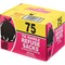 Le Cube Medium Duty Refuse Sacks, 100 Litre, Black, Pack of 75