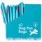 Safewrap Antibacterial Tie Handle Dog Poo Bags, Pack of 60