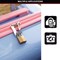 Master Lock Padlock, Brass, 40mm