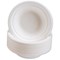 Super Rigid 7 Inch Biodegradable Bowls, 341ml, White, Pack of 50
