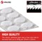 Velcro Stick On Coins Loop Only, 19mm, White, Pack of 125