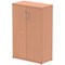 Impulse Medium Cupboard, 2 Shelves, 1200mm High, Beech