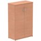 Impulse Medium Cupboard, 2 Shelves, 1200mm High, Beech