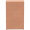 Impulse Medium Cupboard, 2 Shelves, 1200mm High, Beech
